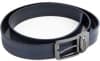 Ремень мужской Piquadro Blue Square CU6742B2/BLUN 125х3.5см синий/черный натур.кожа - фото 3