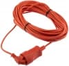 Удлинитель силовой PROconnect Pro-Uc (11-7106) 2x0.75кв.мм 1розет. 20м ПВС 6A без катушки оранжевый - фото 3