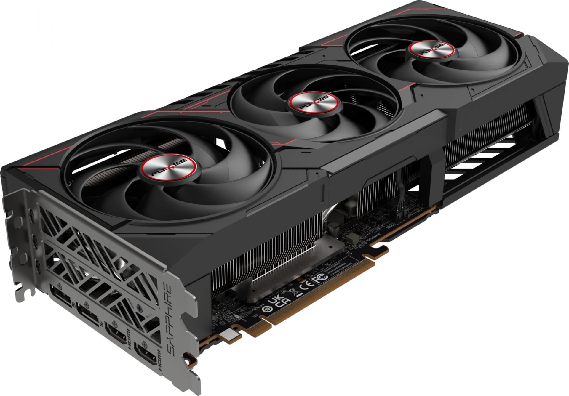 Видеокарта Sapphire PCI-E 5.0 11348-03-20G PULSE AMD RADEON RX 9070 XT GAMING 16GB AMD Radeon RX 9070XT 16Gb 256bit GDDR6 2400/20000 HDMIx2 DPx2 HDCP Ret - фото 4