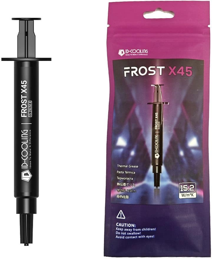 Термопаста ID-Cooling FROST X45 4g 15.2Вт/(мК) шприц 4гр. - фото 4