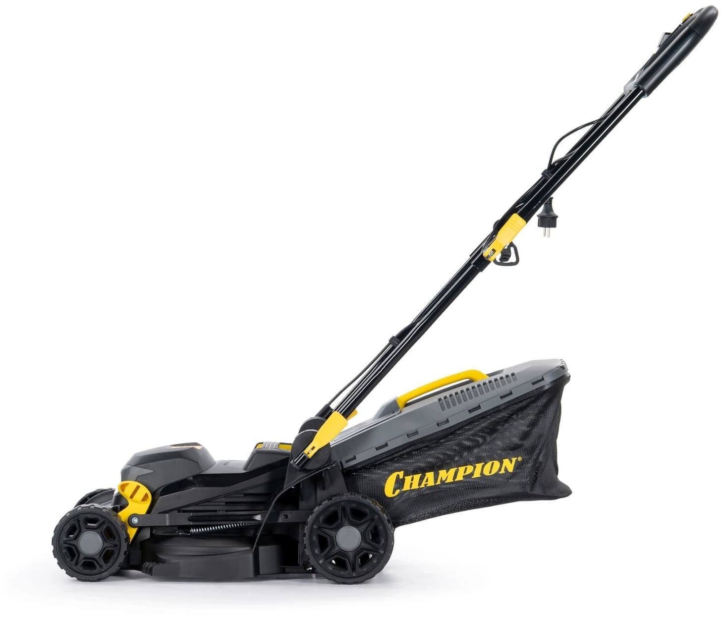 Газонокосилка роторная Champion EM3414 1400Вт