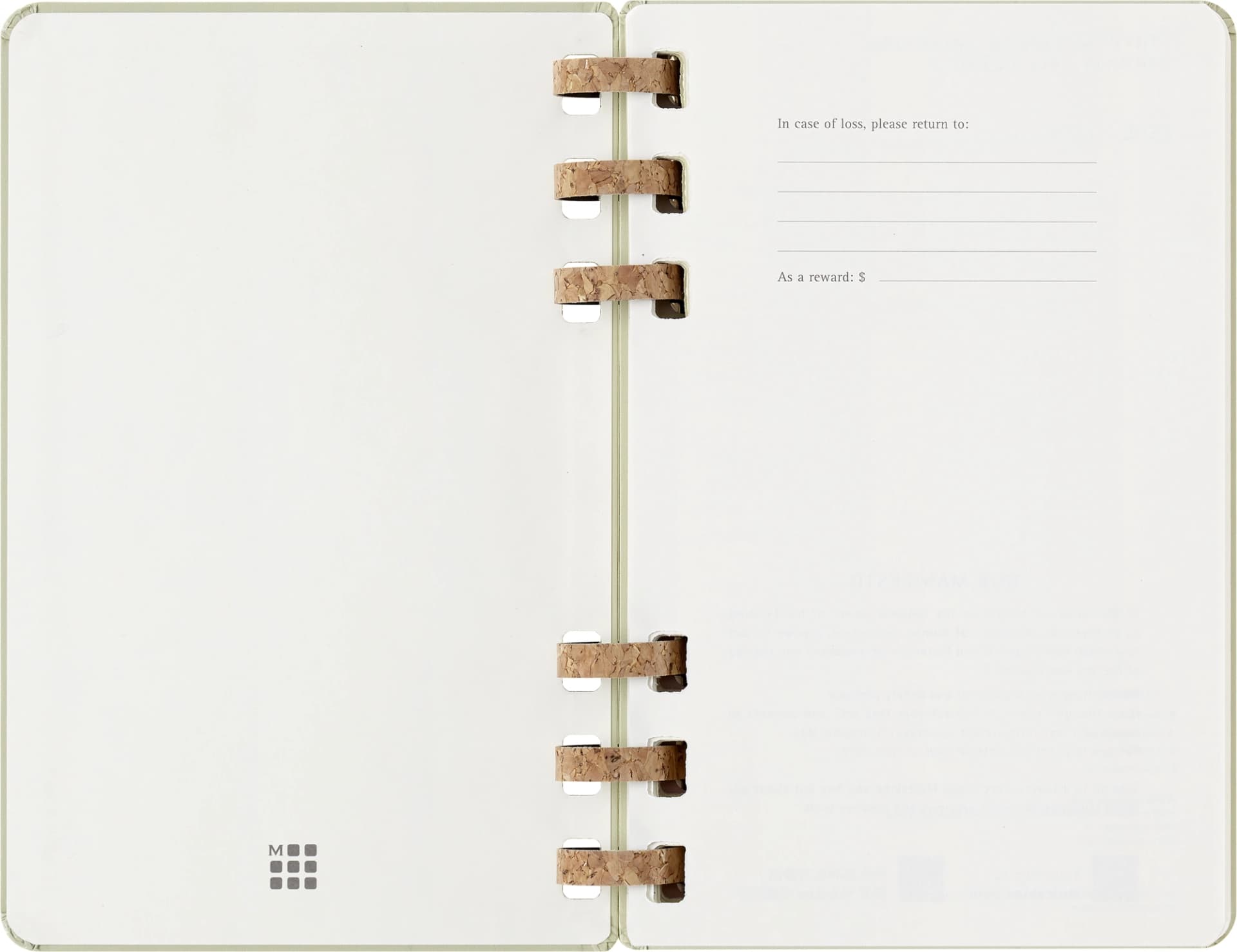 Еженедельник Moleskine ACADEMIC SPIRAL Large 150х210мм 200стр. спираль киви - фото 4