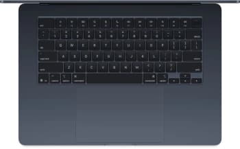 Ноутбук Apple MacBook Air A3241 M4 10 core 24Gb SSD512Gb/10 core GPU 15.3" Liquid Retina (2880x1864) macOS midnight WiFi BT Cam (MC6L4HN/A) - фото 5