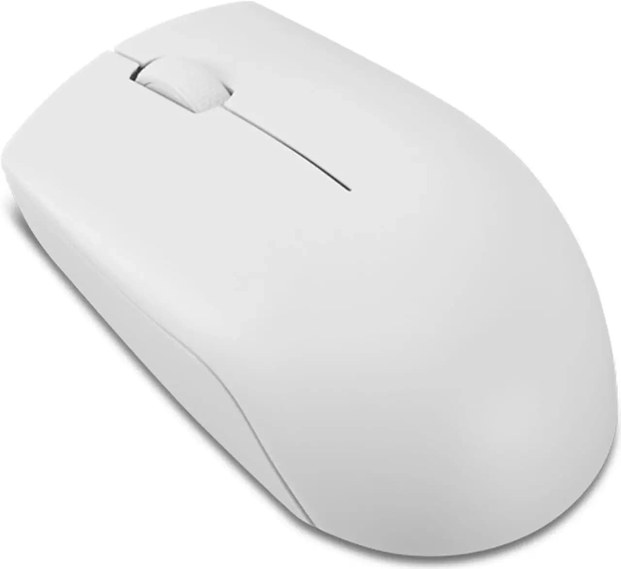 Мышь Lenovo 300 Wireless Compact светло-серый оптическая 1000dpi беспров. USB 2but (GY51L15677) - фото 4