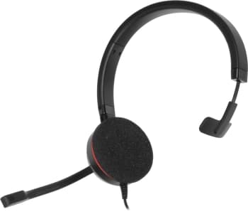 Наушники с микрофоном Jabra Evolve 20 черный накладные USB оголовье (4993-823-169) - фото 2