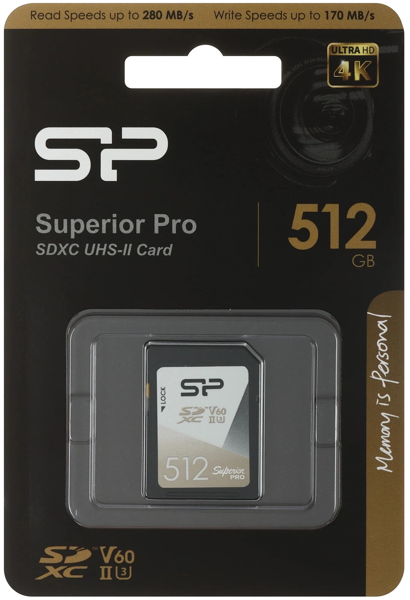 Флеш карта SDXC 512GB Silicon Power SP512GBSDXJV6V10 Superior Pro V60 w/o adapter - фото 4