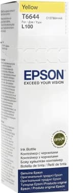 Чернила Epson 664 C13T664498 (аналог C13T66444A) желтый 70мл для Epson L100 - фото 2