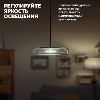 Умный диммер Yandex YNDX-00530 1-нокл. с нейтралью белый - фото 5