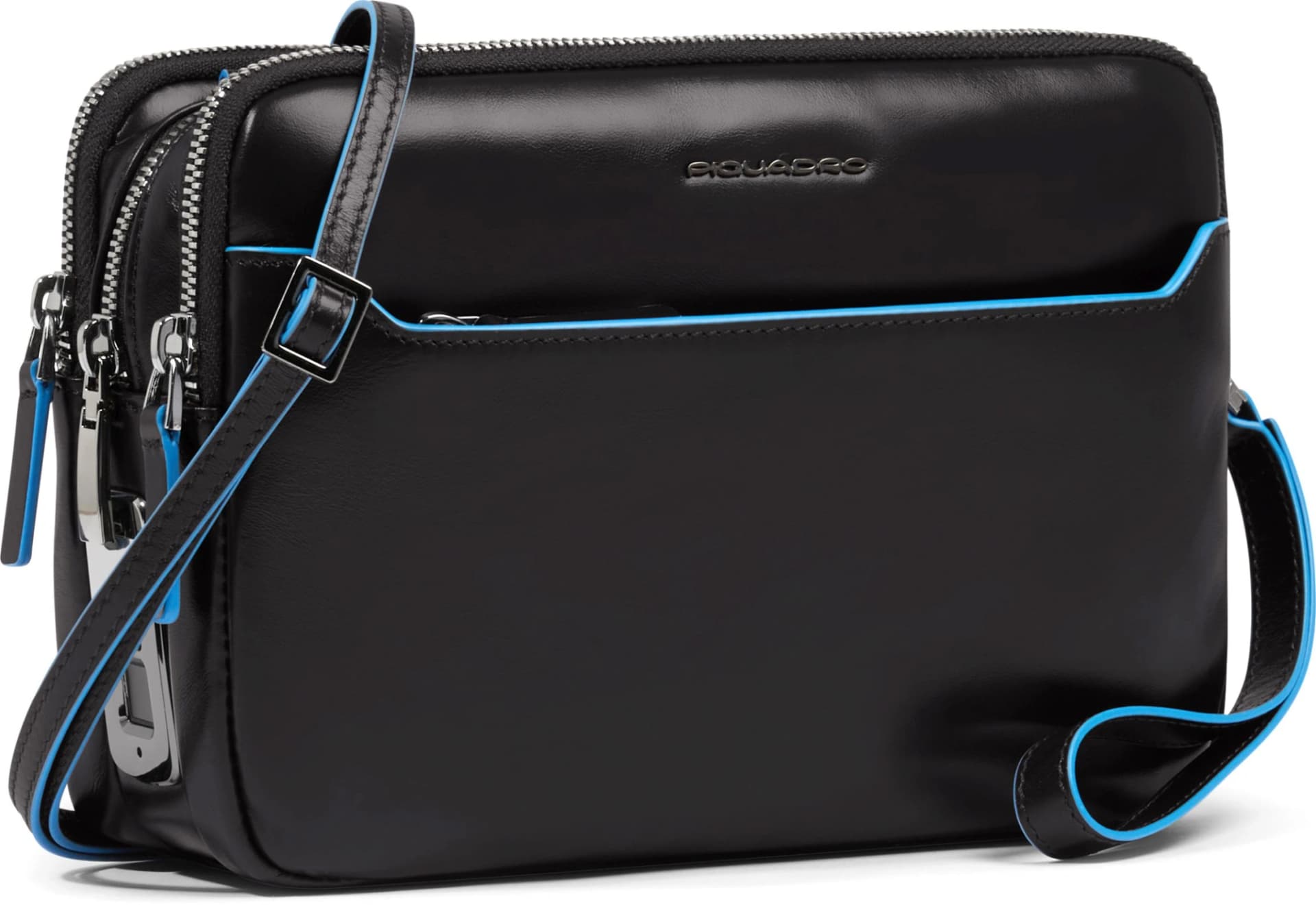 Клатч мужской Piquadro Blue Square AC6902B2R/N черный натур.кожа - фото 4