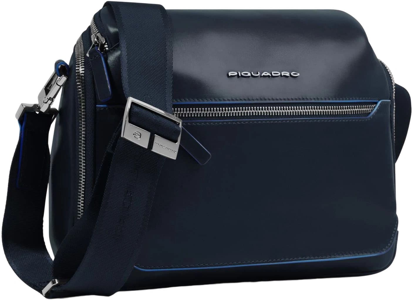 Сумка Piquadro Blue Square CA6900B2/BLU2 темно-синяя натур.кожа
