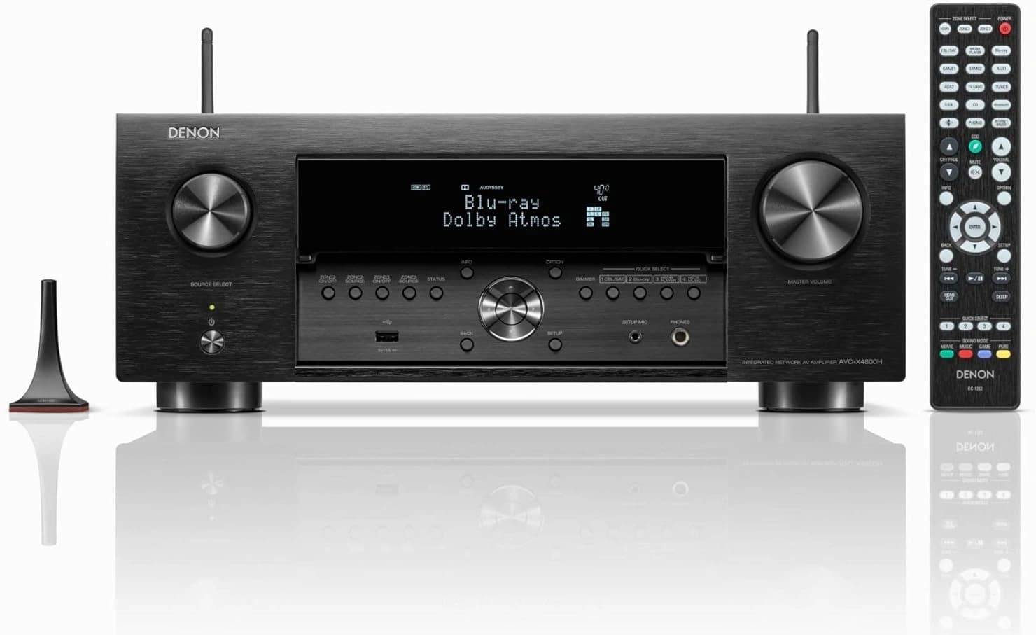 Ресивер AV Denon AVC-X4800H 9.4 черный - фото 4