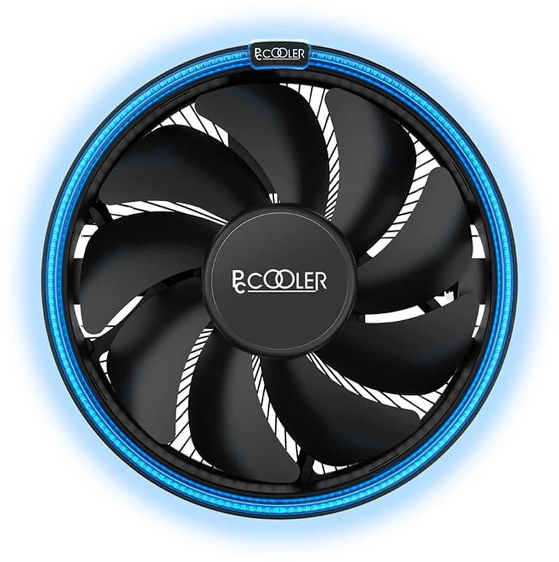 Устройство охлаждения(кулер) PcCooler E126M B одноцветная Soc-AM5/AM4/1200/1700/1851 черный 4-pin 26.5dB Al 90W 290gr Ret (R3-0120WBKBXX-GL) - фото 4