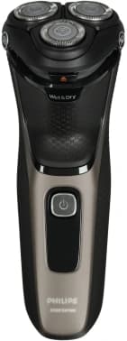 Бритва роторная Philips S3242/12 реж.эл.:3 питан.:аккум. черный/серебристый - фото 2