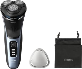 Бритва роторная Philips S3243/12 реж.эл.:3 питан.:аккум. голубой/серебристый - фото 2