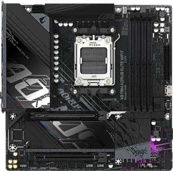 Материнская плата Gigabyte X870M AORUS ELITE WIFI7 Socket AM5 AMD X870 4xDDR5 mATX AC`97 8ch(7.1) 2.5Gg RAID+HDMI - фото 5