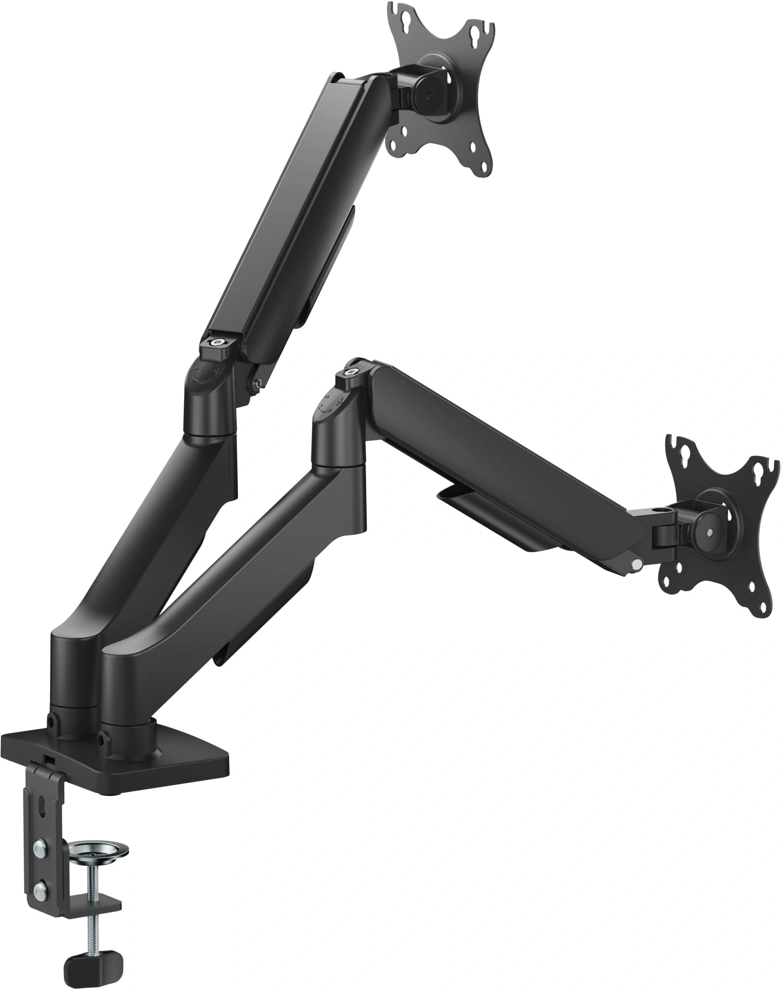 Кронштейн для мониторов Ultramounts UM740 черный 17"-32" макс.18кг крепление к столешнице поворот и наклон - фото 4