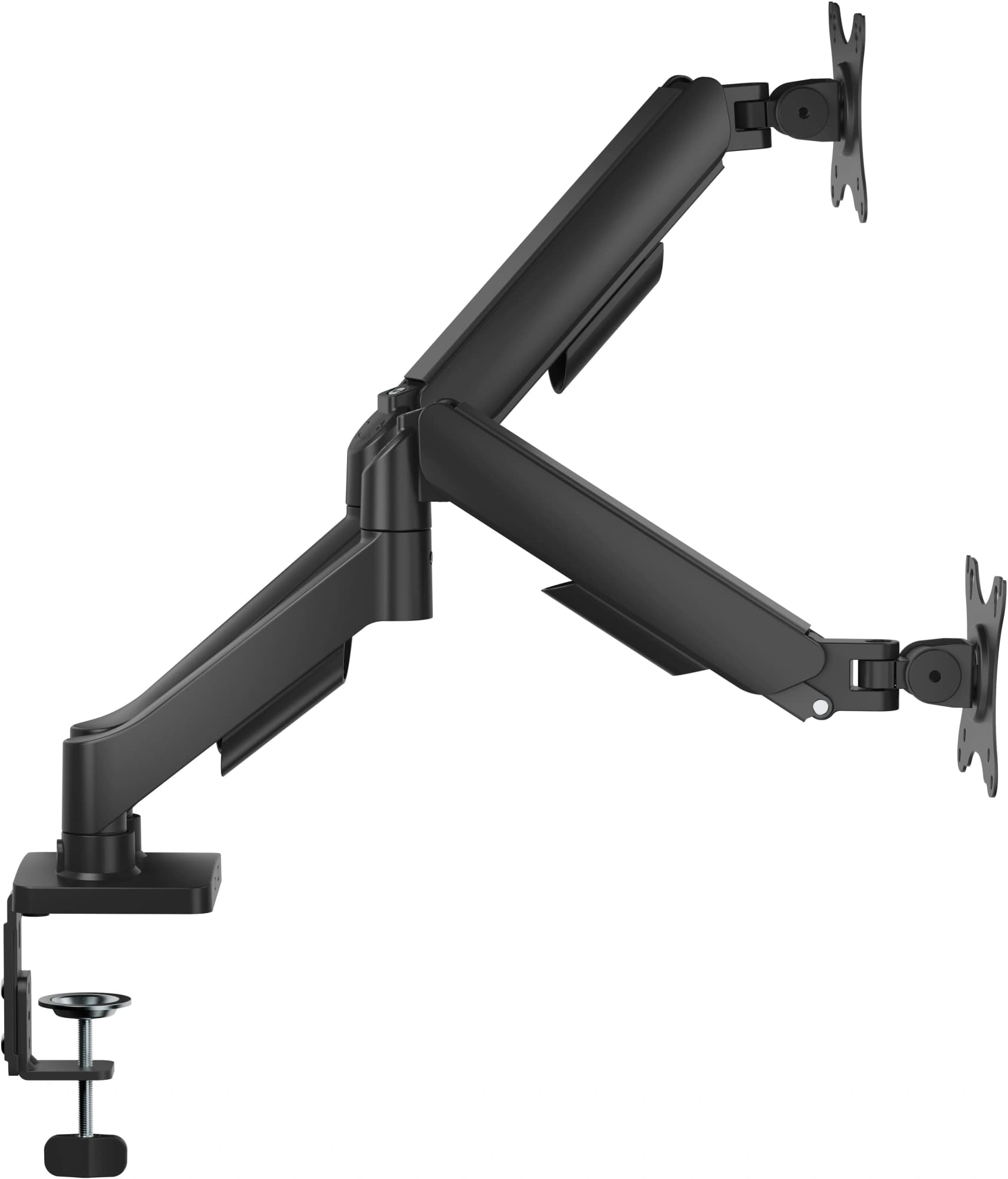 Кронштейн для мониторов Ultramounts UM740 черный 17"-32" макс.18кг крепление к столешнице поворот и наклон - фото 3