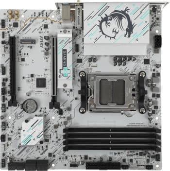 Материнская плата MSI B840M GAMING PLUS WIFI6E Socket AM5 AMD B840 4xDDR5 mATX AC`97 8ch(7.1) 2.5Gg RAID+HDMI - фото 5