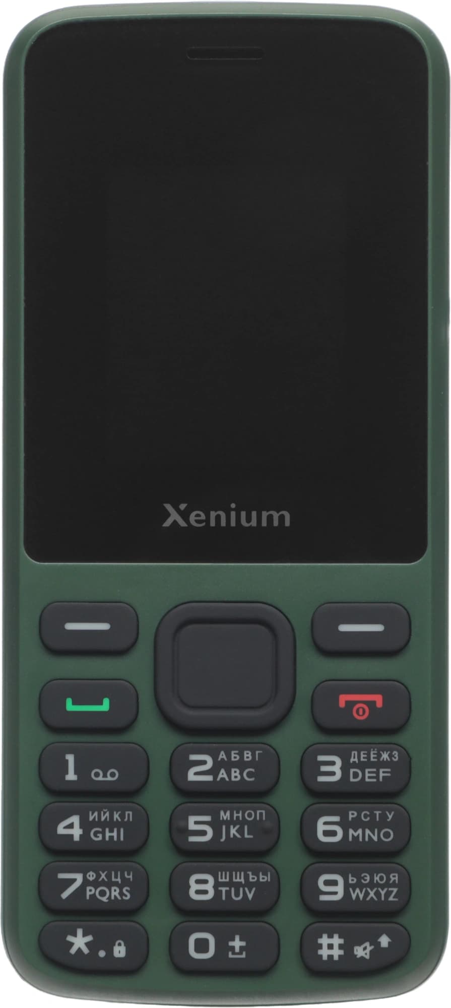 Мобильный телефон Xenium X175 зеленый моноблок 2Sim 1.77" 128x160 Nucleus GSM900/1800 MP3 FM - фото 4