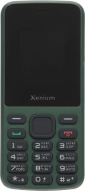 Мобильный телефон Xenium X175 зеленый моноблок 2Sim 1.77" 128x160 Nucleus GSM900/1800 MP3 FM - фото 5