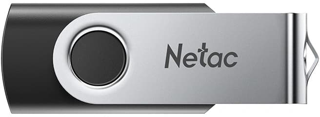Флеш Диск Netac 16GB U505 NT03U505N-016G-32BK USB3.0 черный/серебристый