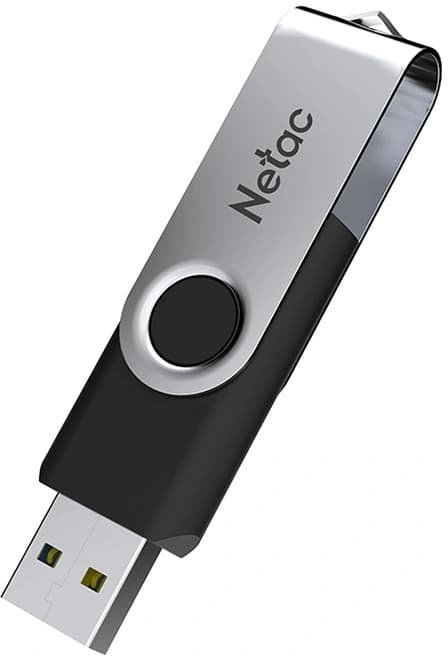 Флеш Диск Netac 16GB U505 NT03U505N-016G-32BK USB3.0 черный/серебристый - фото 3