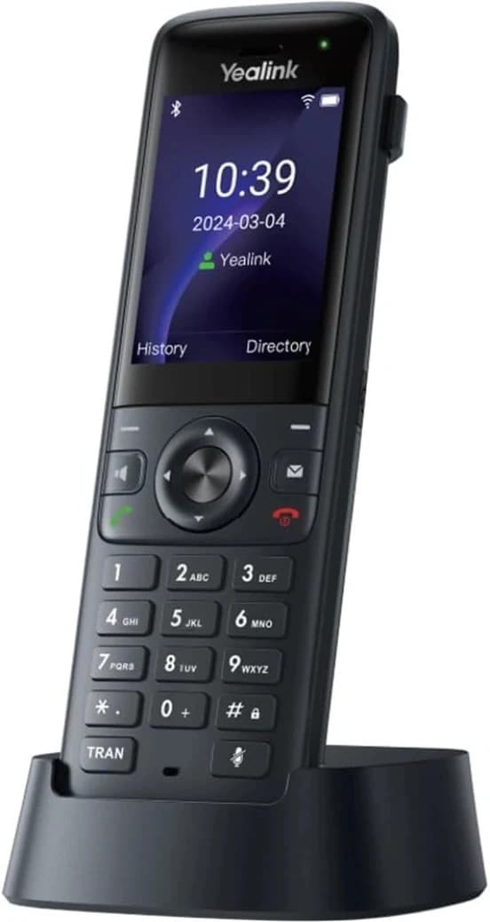 Телефон IP Yealink AX83H черный - фото 4