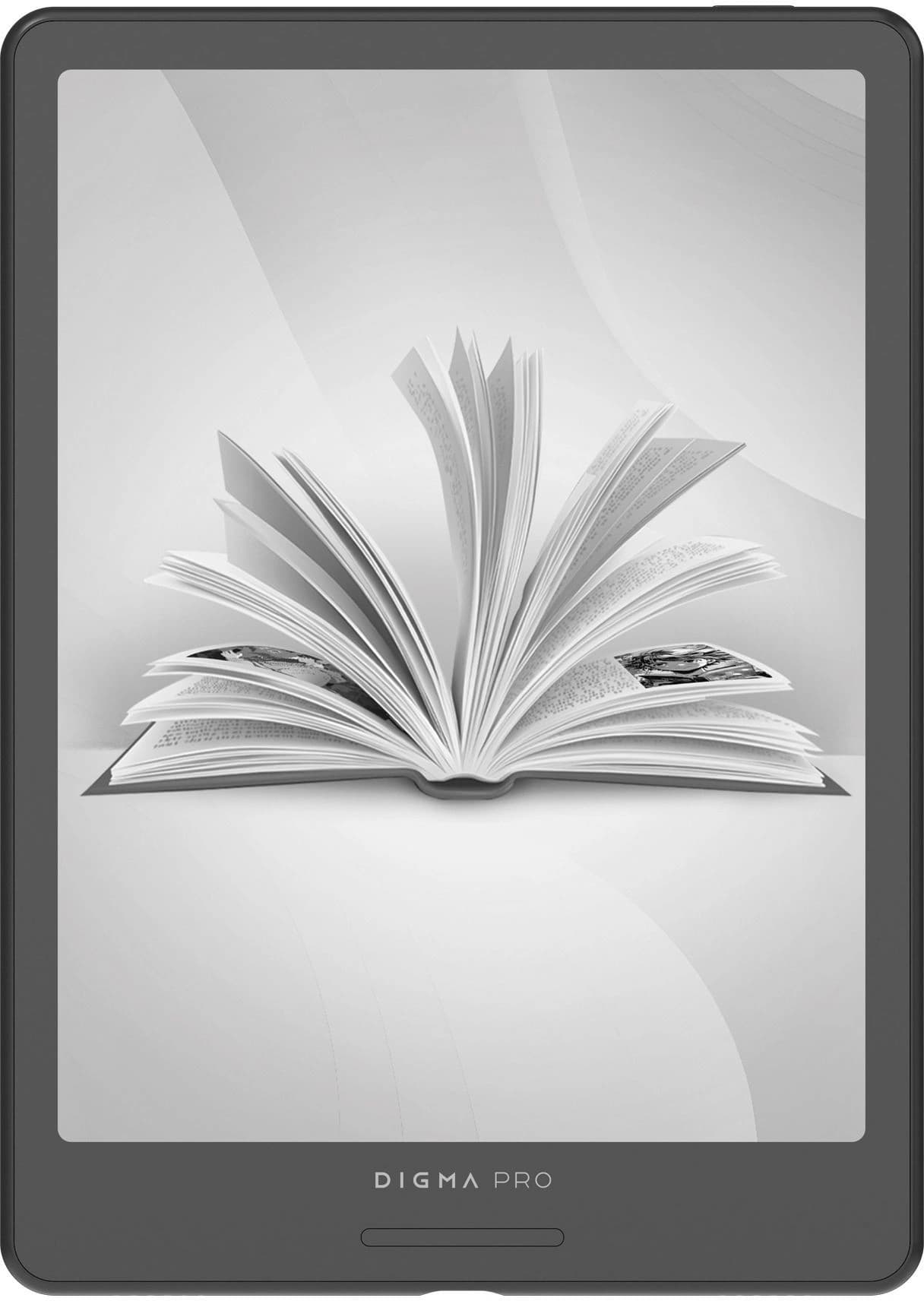 Электронная книга Digma pro Moon 8 8" E-Ink Carta 758x1024 1.8Ghz 3072/32Gb/SD/microSDHC/подсветка дисплея темно-серый - фото 3