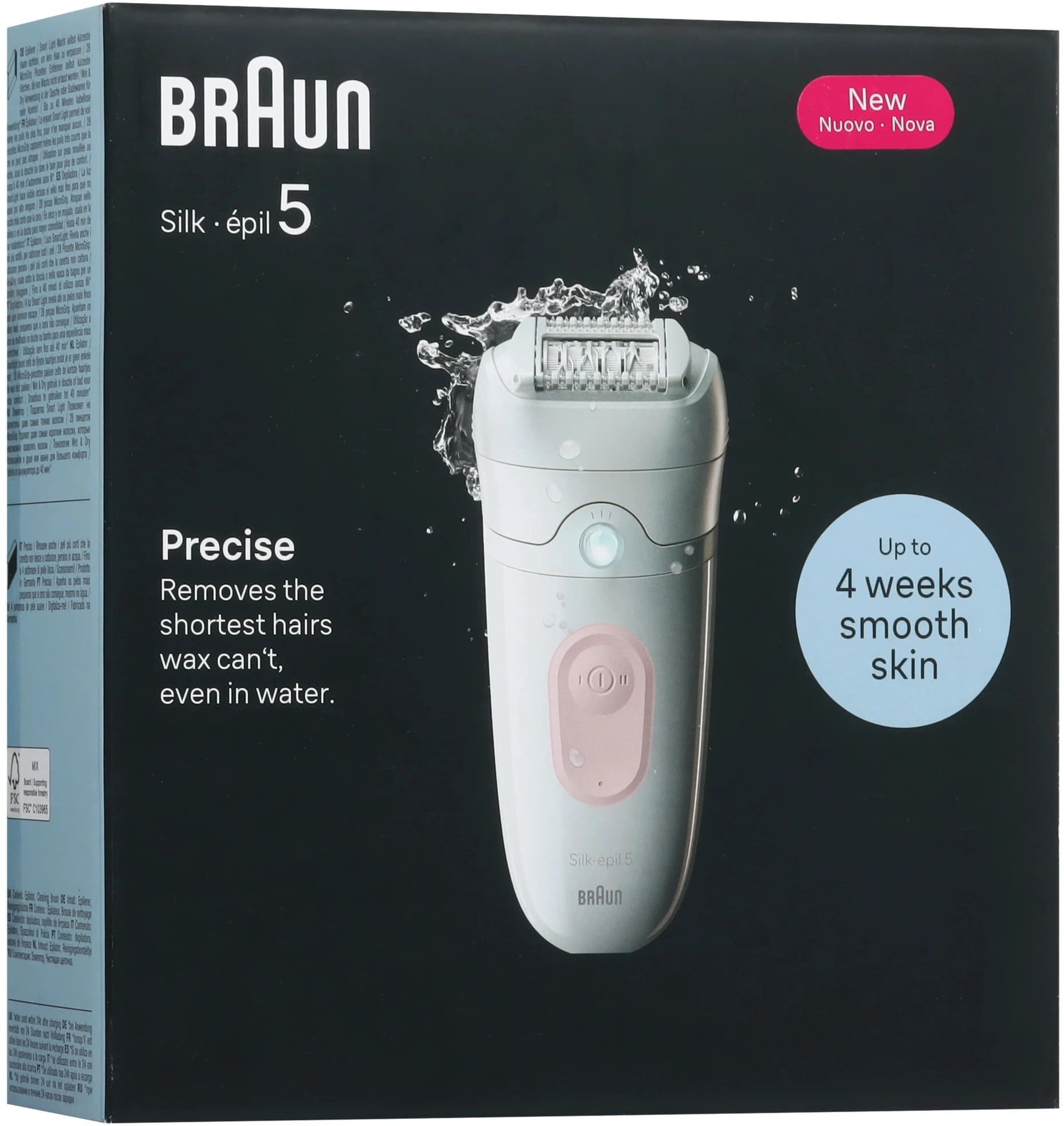 Эпилятор Braun SE5-000 скор.:2 насад.:1 от аккум. белый - фото 3