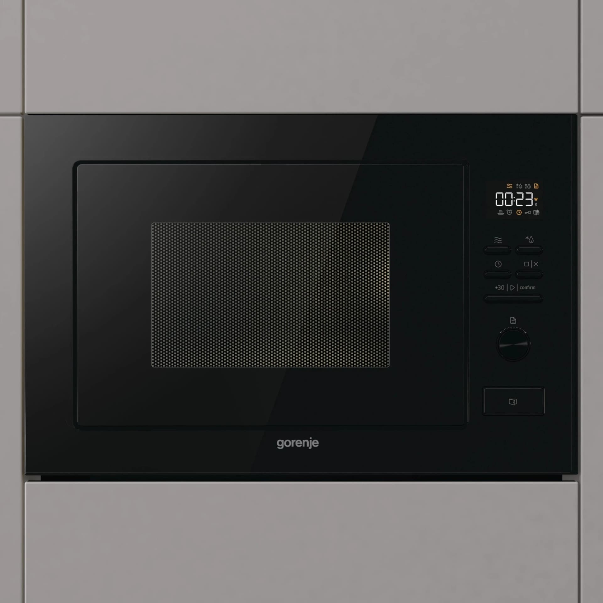 Микроволновая печь Gorenje BM251M2BG 25л. 900Вт черный (встраиваемая) - фото 5