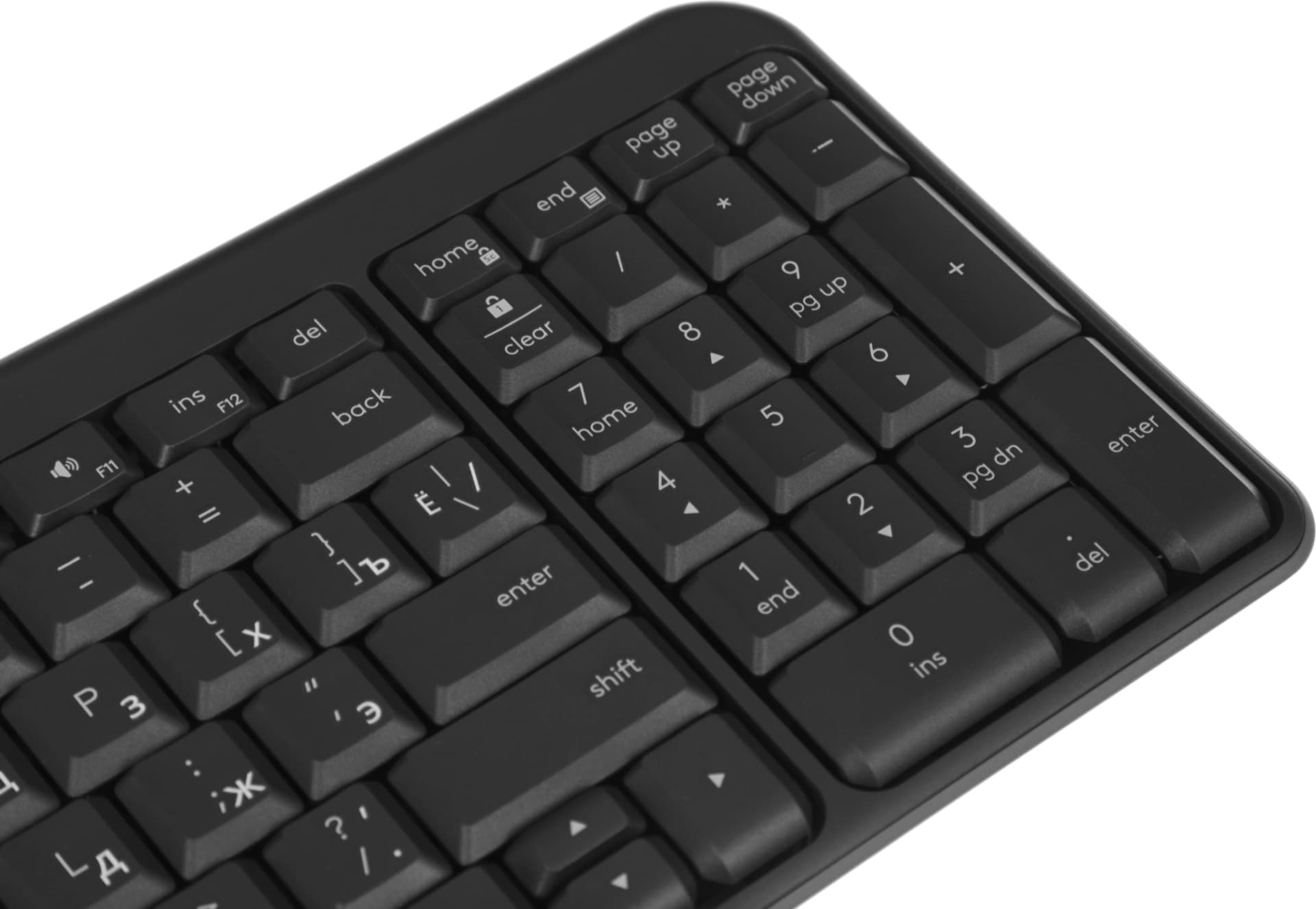 Клавиатура Logitech K251 черный беспроводная BT slim (920-013363) - фото 4