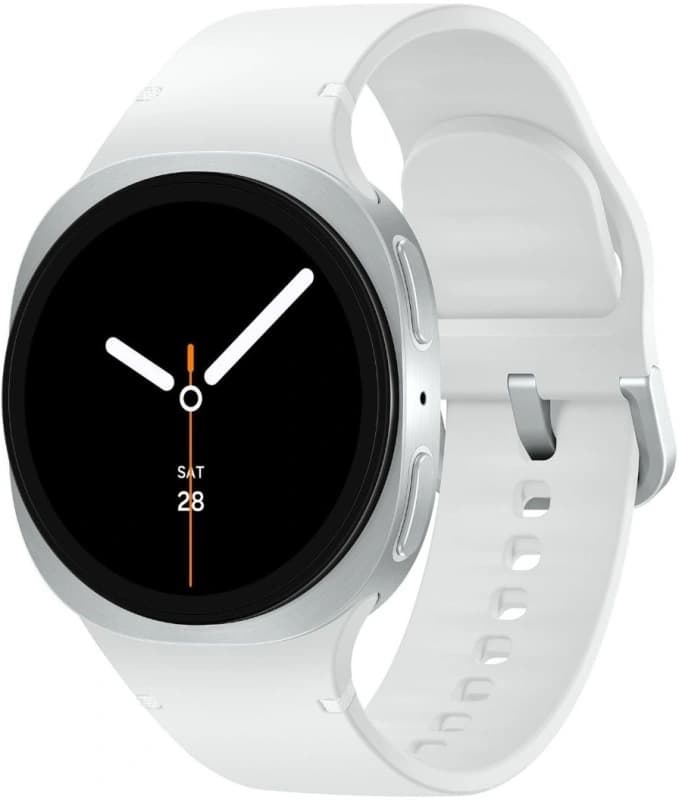 Смарт-часы Samsung Galaxy Watch 8 LTE Watch 8 40мм 1.34" Super AMOLED корп.серебристый рем.серебристый (SM-L325FZSACAU)