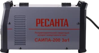 Сварочный полуавтомат Ресанта САИПА-200 инвертор MIG-MAG/ММА/TIG 5.6кВт - фото 5