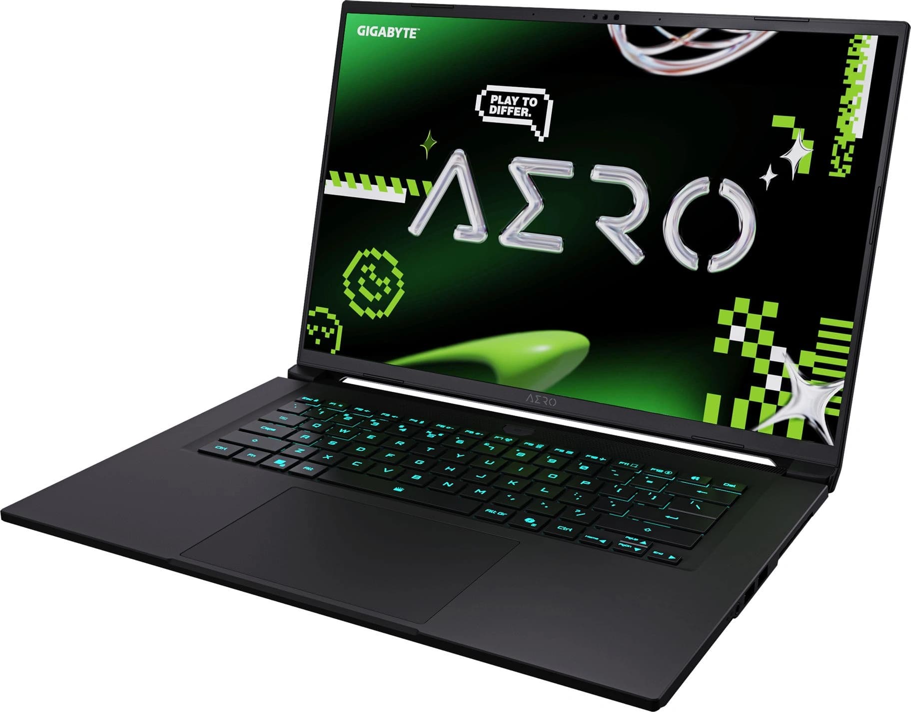 Ноутбук Gigabyte Aero X16 1TH Ryzen AI 7 350 16Gb SSD1Tb NVIDIA GeForce RTX5050 8Gb 16" IPS QHD+ (2560x1600) без ОС grey WiFi BT Cam (1TH93KZC94AD) - фото 4