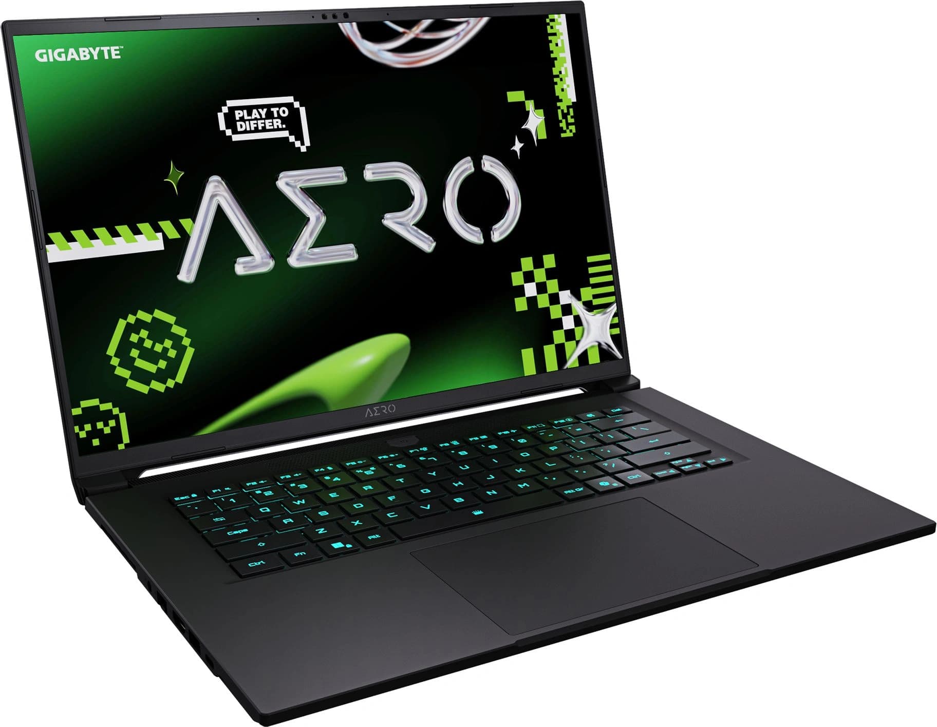 Ноутбук Gigabyte Aero X16 1TH Ryzen AI 7 350 16Gb SSD1Tb NVIDIA GeForce RTX5050 8Gb 16" IPS QHD+ (2560x1600) без ОС grey WiFi BT Cam (1TH93KZC94AD) - фото 5