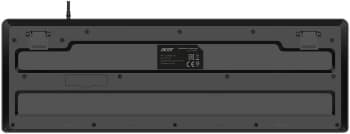Клавиатура Acer OKW501 черный USB Multimedia (ZL.KBDEE.01U) кабель 1.8м - фото 5