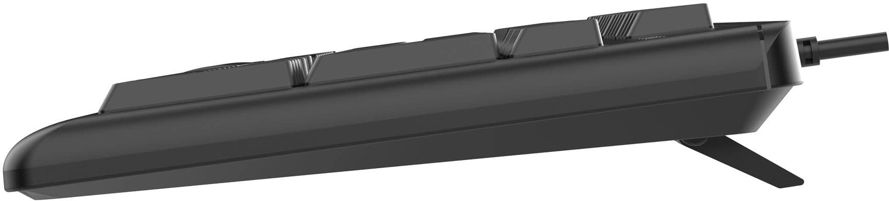 Клавиатура Acer OKW501 черный USB Multimedia (ZL.KBDEE.01U) кабель 1.8м - фото 4