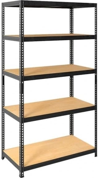 Стеллаж Практик SBL 200KD/120x40/5 пол.:5 разборная 2000x1200x400мм серый (S24499395309) - фото 3