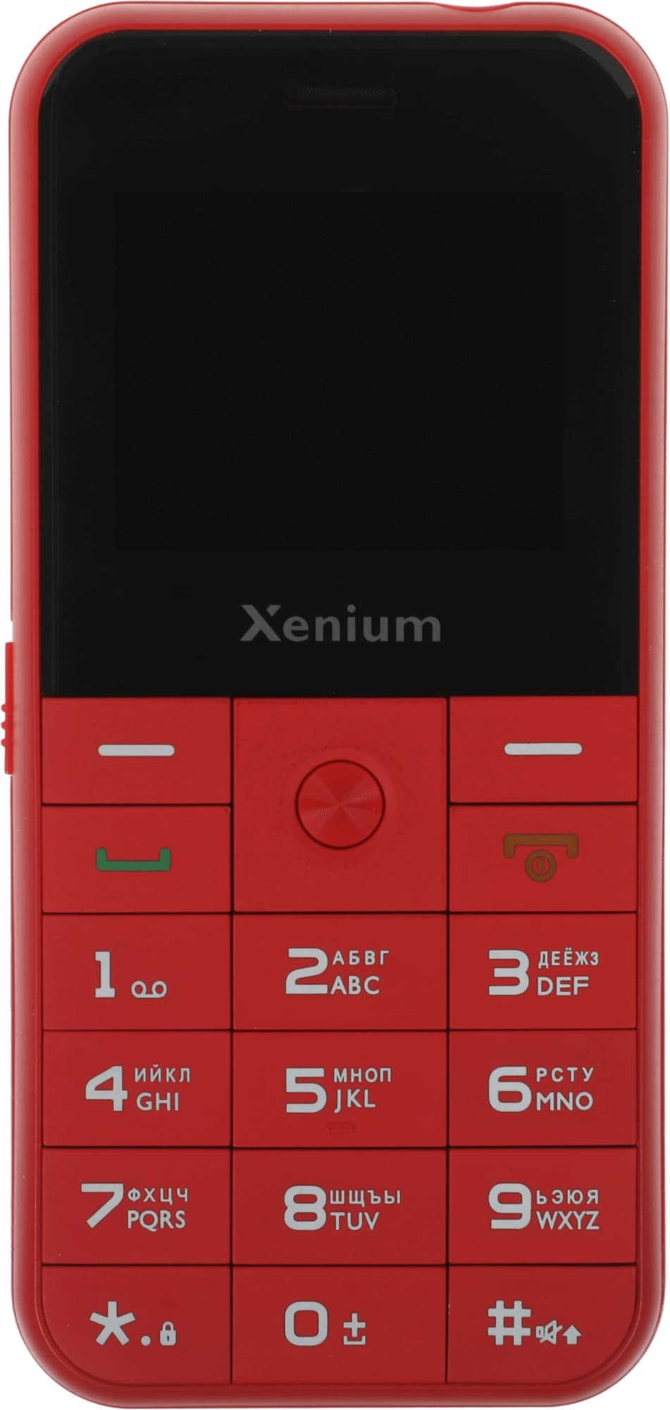 Мобильный телефон Xenium X718 красный моноблок 2Sim 1.77" 128x160 Spreadtrum ThreadX RTOS 0.3Mpix GSM900/1800 MP3 FM microSD max32Gb - фото 5