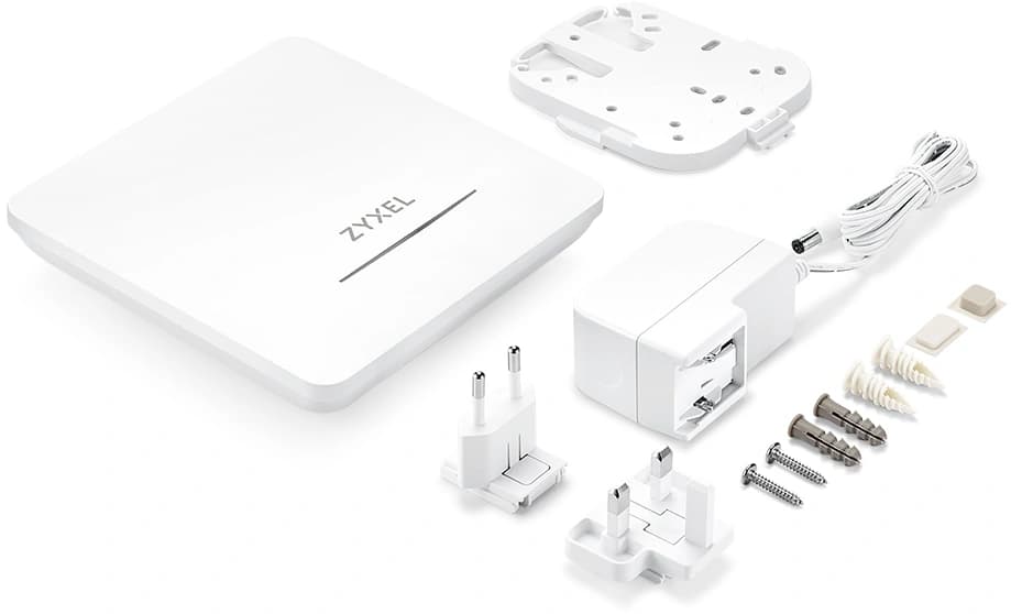 Точка доступа Zyxel NebulaFlex NWA90BEPRO-EU0102F BE6500 10/100/1000/2500BASE-T белый - фото 4