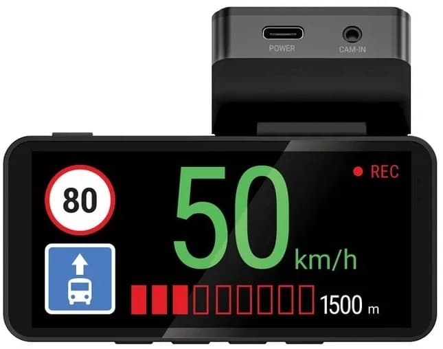 Видеорегистратор Navitel R87 GPS черный 1944x2592 150гр. CV1811H - фото 4