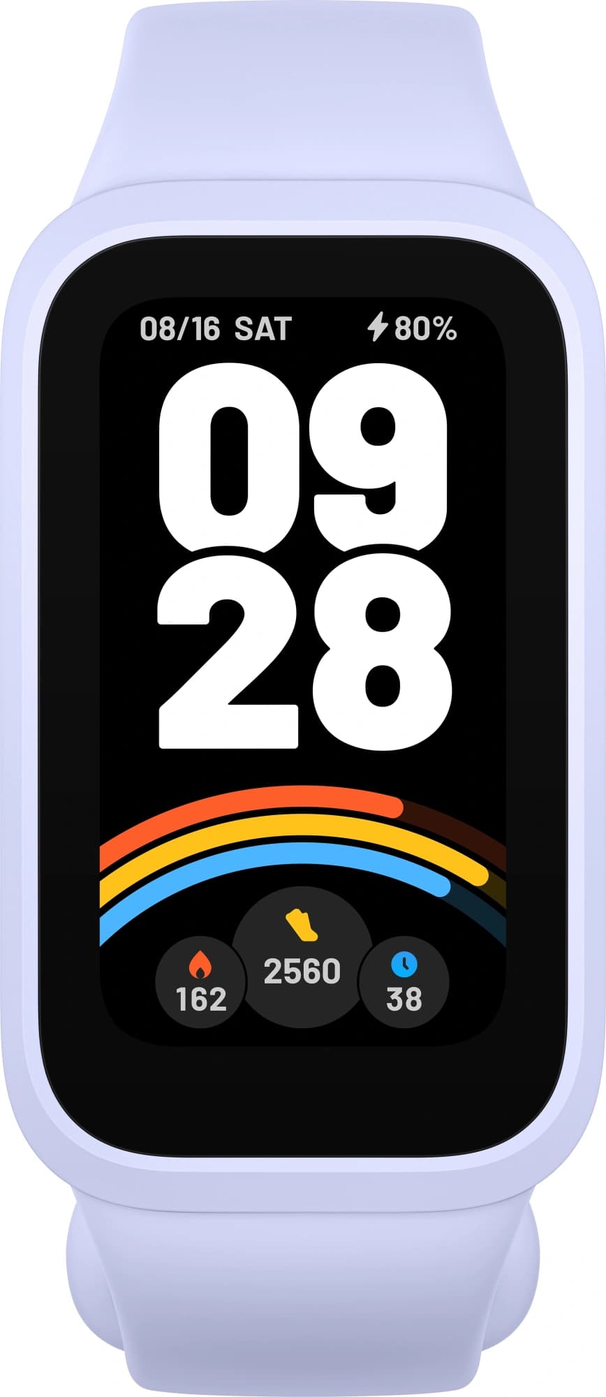 Фитнес-трекер Xiaomi Smart Band 9 Active TFT корп.:фиолетовый рем.:фиолетовый (BHR08L3GL) - фото 4