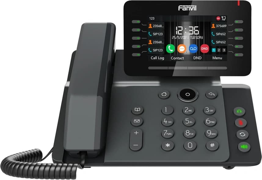 Телефон IP Fanvil V65 черный