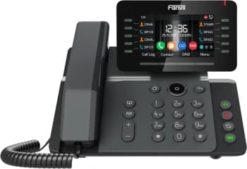 Телефон IP Fanvil V65 черный - фото 2