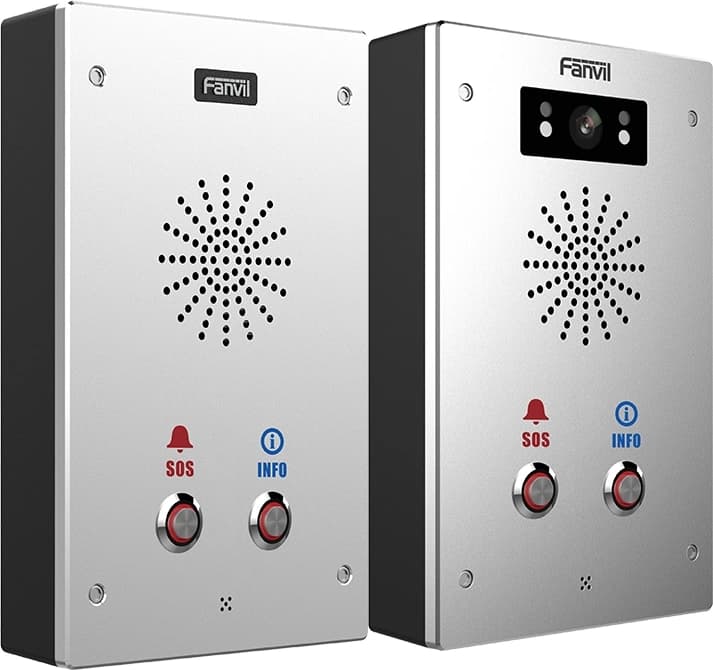 Видеопанель Fanvil i16SV-02 CMOS цвет панели: серебристый - фото 3