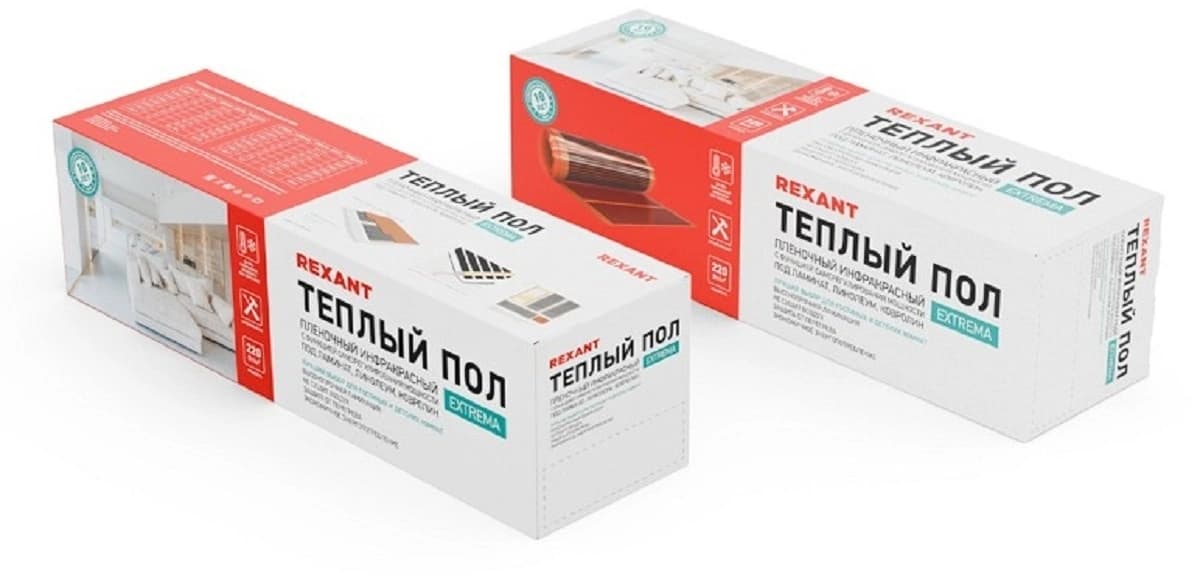 Пленка инфракрасная Rexant Extrema 51-0520-7 1м2 2м 220Вт - фото 4