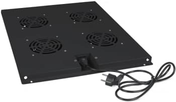 Модуль вентиляторный Cabeus (TRAY-80-BK) 4 вент. черный - фото 2