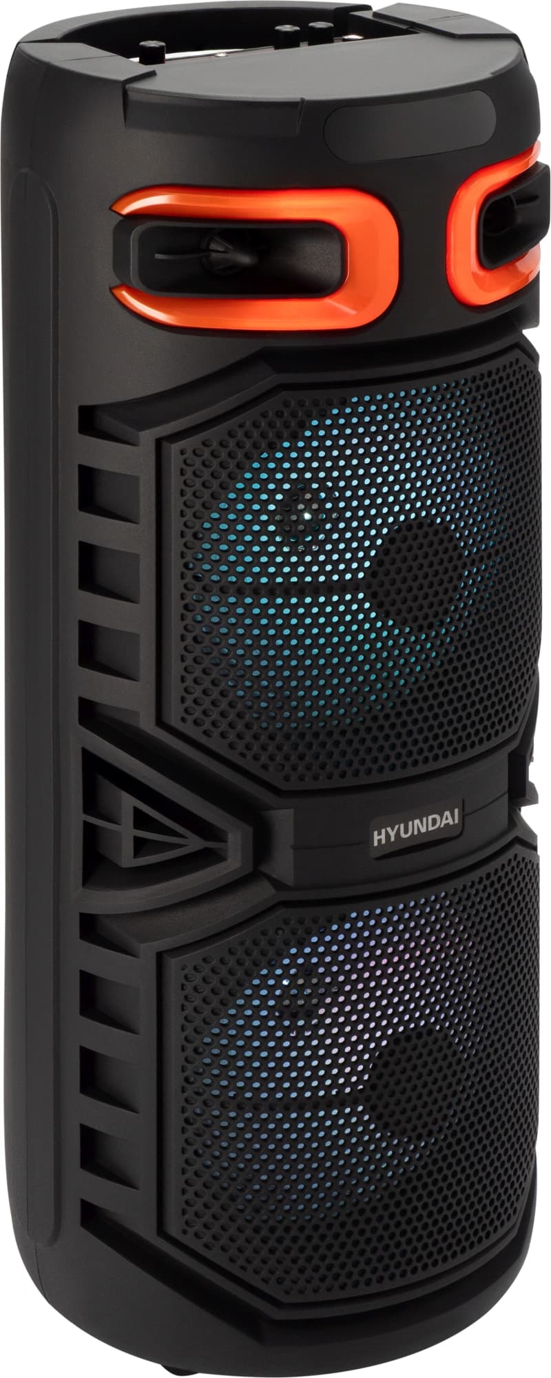 Минисистема Hyundai H-MC1213 черный 20Вт FM USB BT micro SD - фото 3