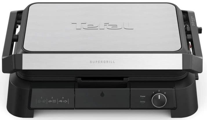Электрогриль Tefal GC520DE0 2200Вт черный/серебристый - фото 4