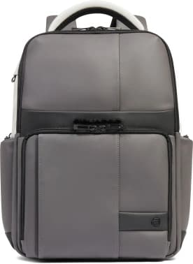 Рюкзак мужской Piquadro Wollem Rubber CA6239W129W/GRN серый/черный полиуретан - фото 2